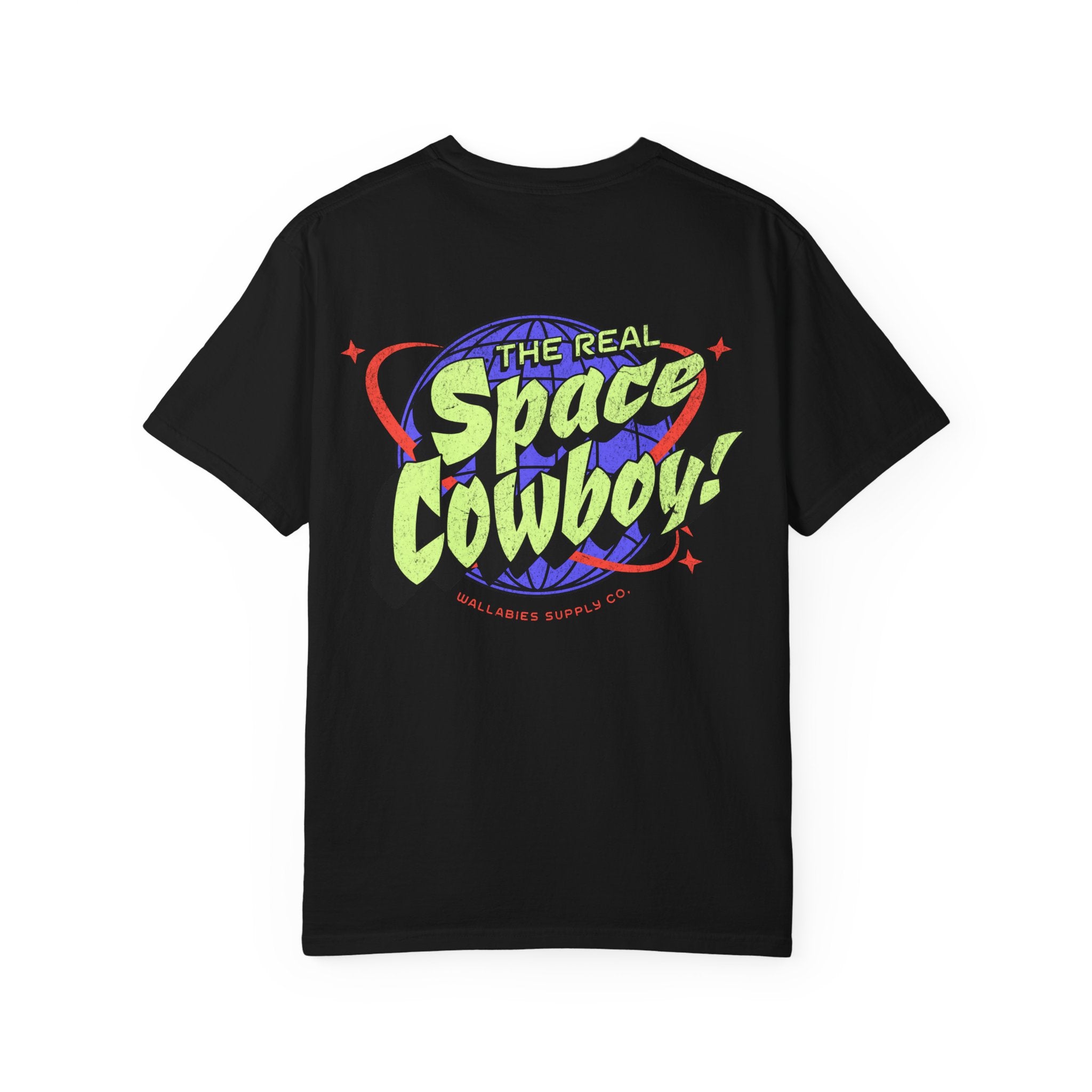 Space Cowboy T-Shirt — “The Real Space Cowboy” Retro Graphic Tee