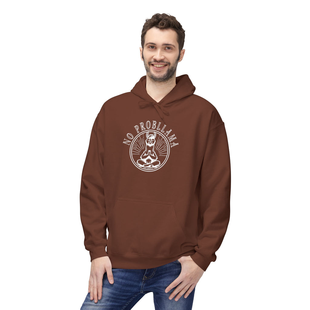 No Probllama Midweight Graphic Hoodie
