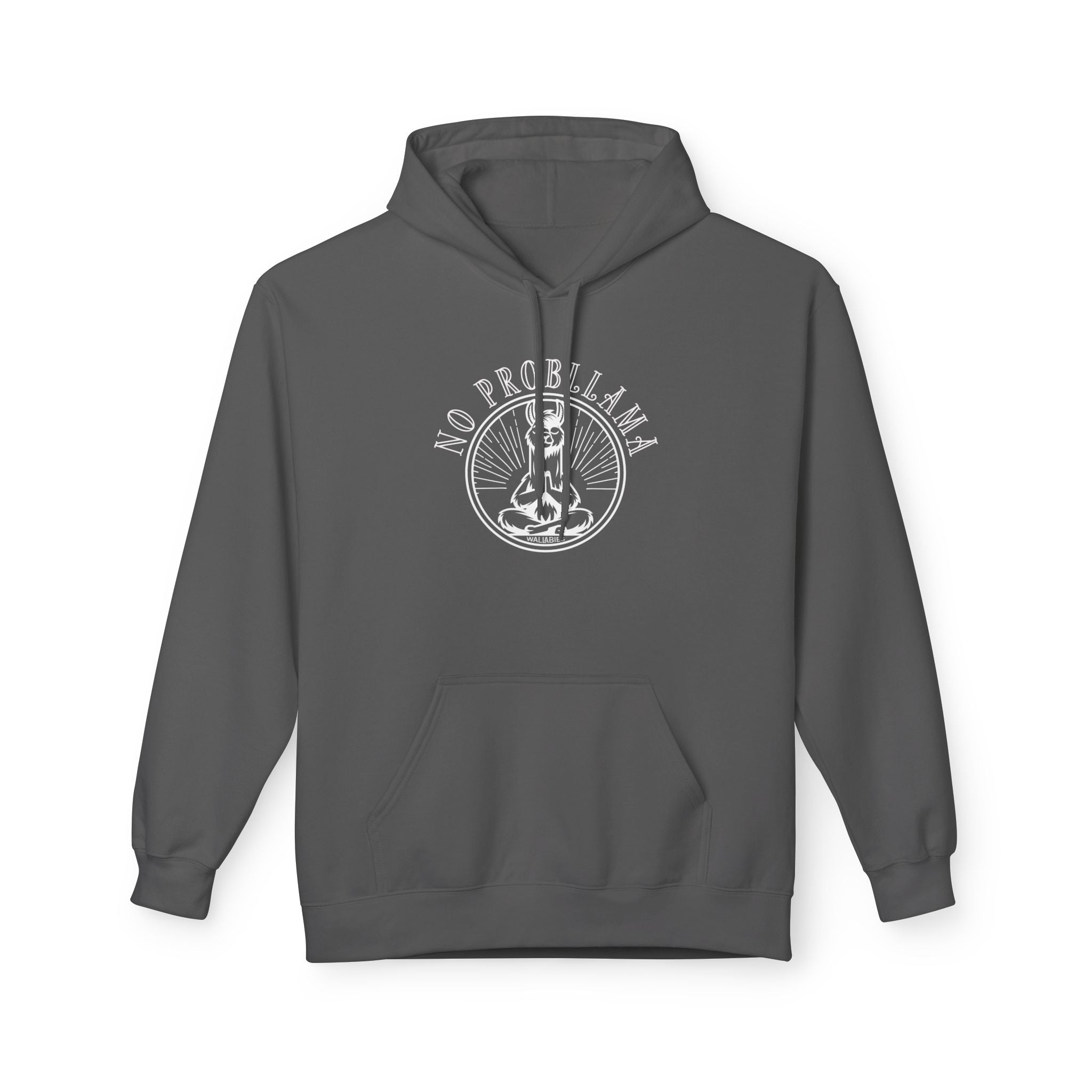 No Probllama Midweight Graphic Hoodie