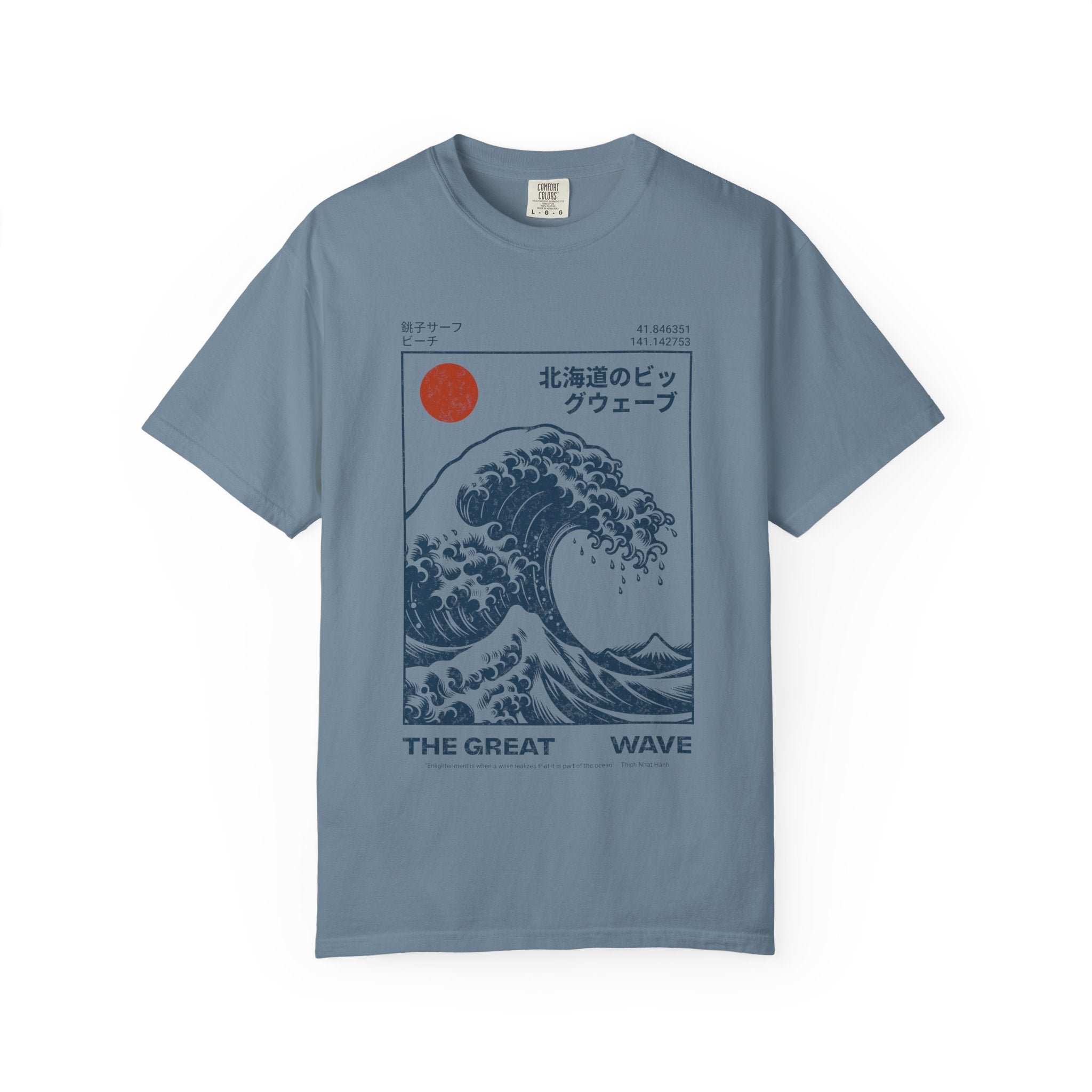 The Great Wave T-Shirt — Vintage Japanese Wave Graphic Tee