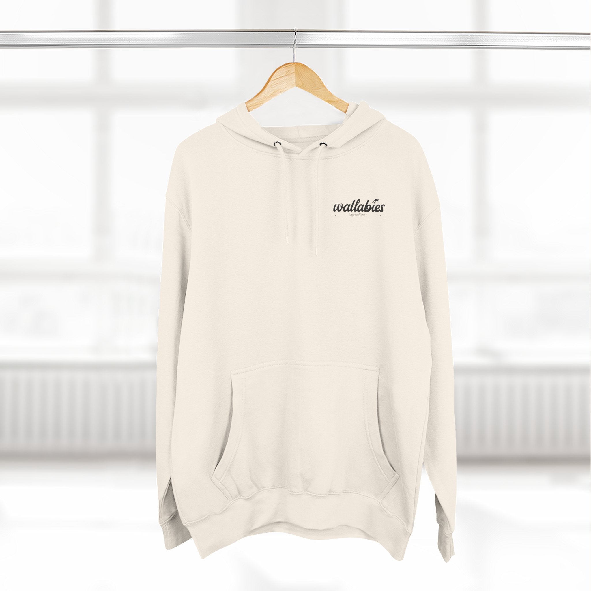 Make Earth Cool Again Premium 3-Panel Hoodie — Eco-Friendly Graphic Fleece Hoodie