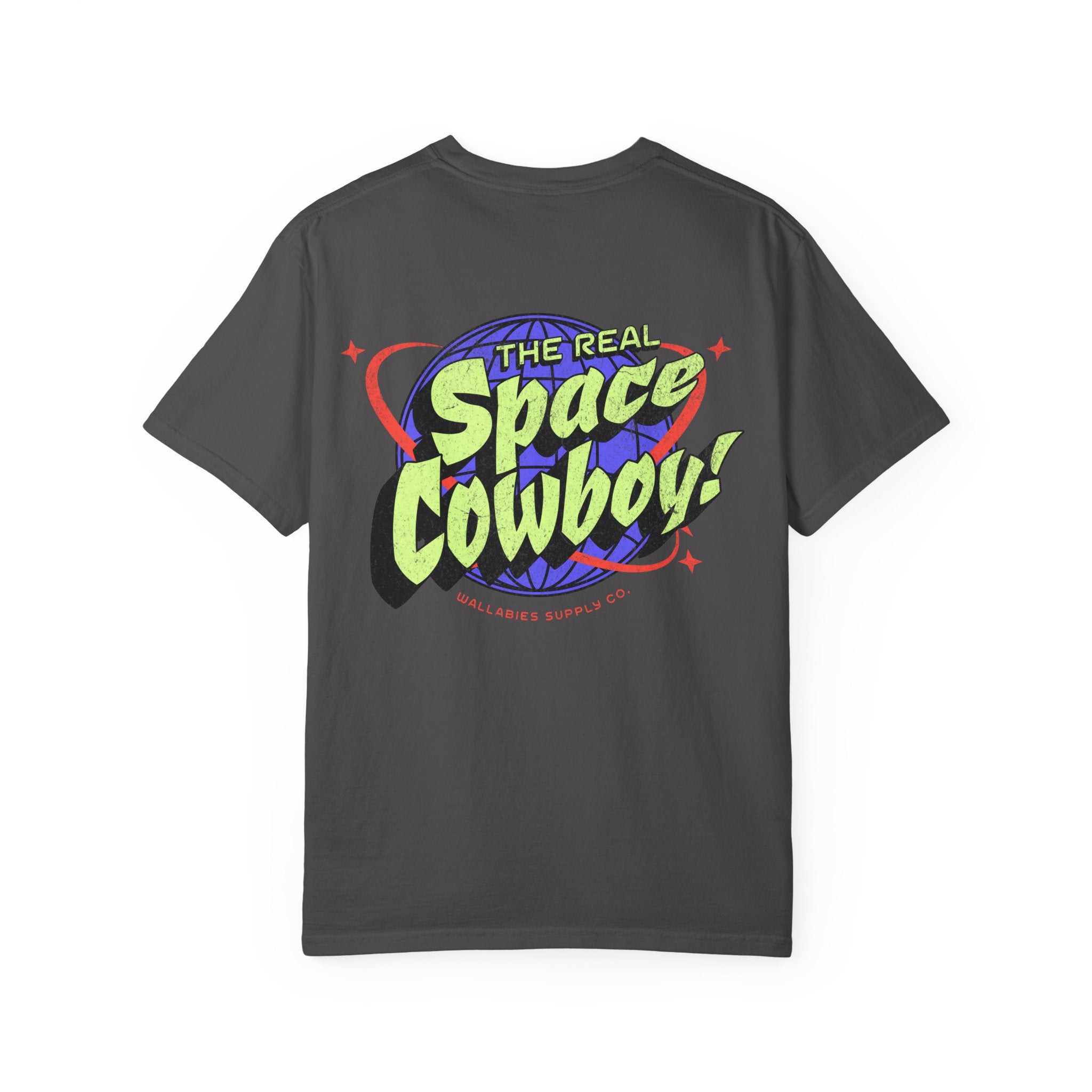 Space Cowboy T-Shirt — “The Real Space Cowboy” Retro Graphic Tee