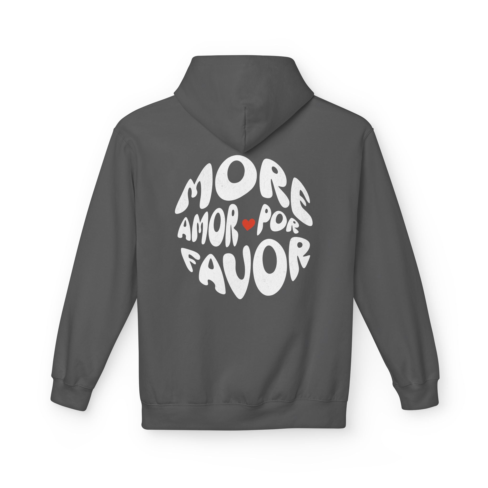 More Amor Por Favor | Cozy, comfortable Midweight Fleece Hoodie