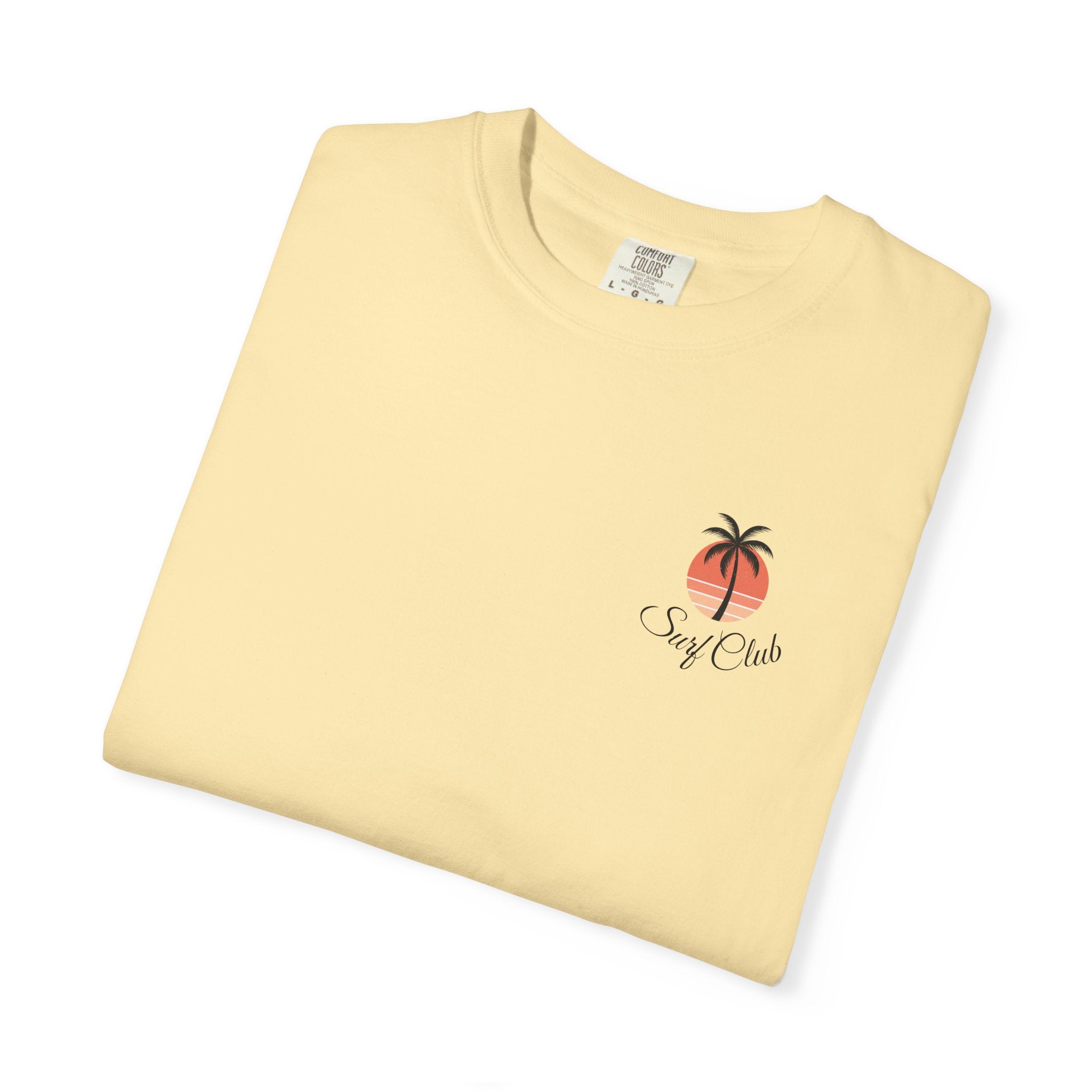 Comfort Colors - Vintage Beach T-Shirt — "Life Is Better On A Beach" Palm Tree Surf Graphic