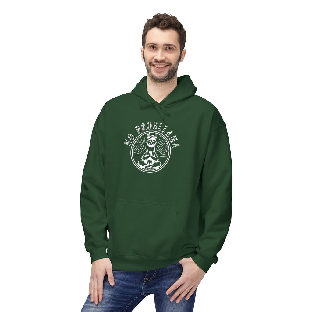 No Probllama Midweight Graphic Hoodie