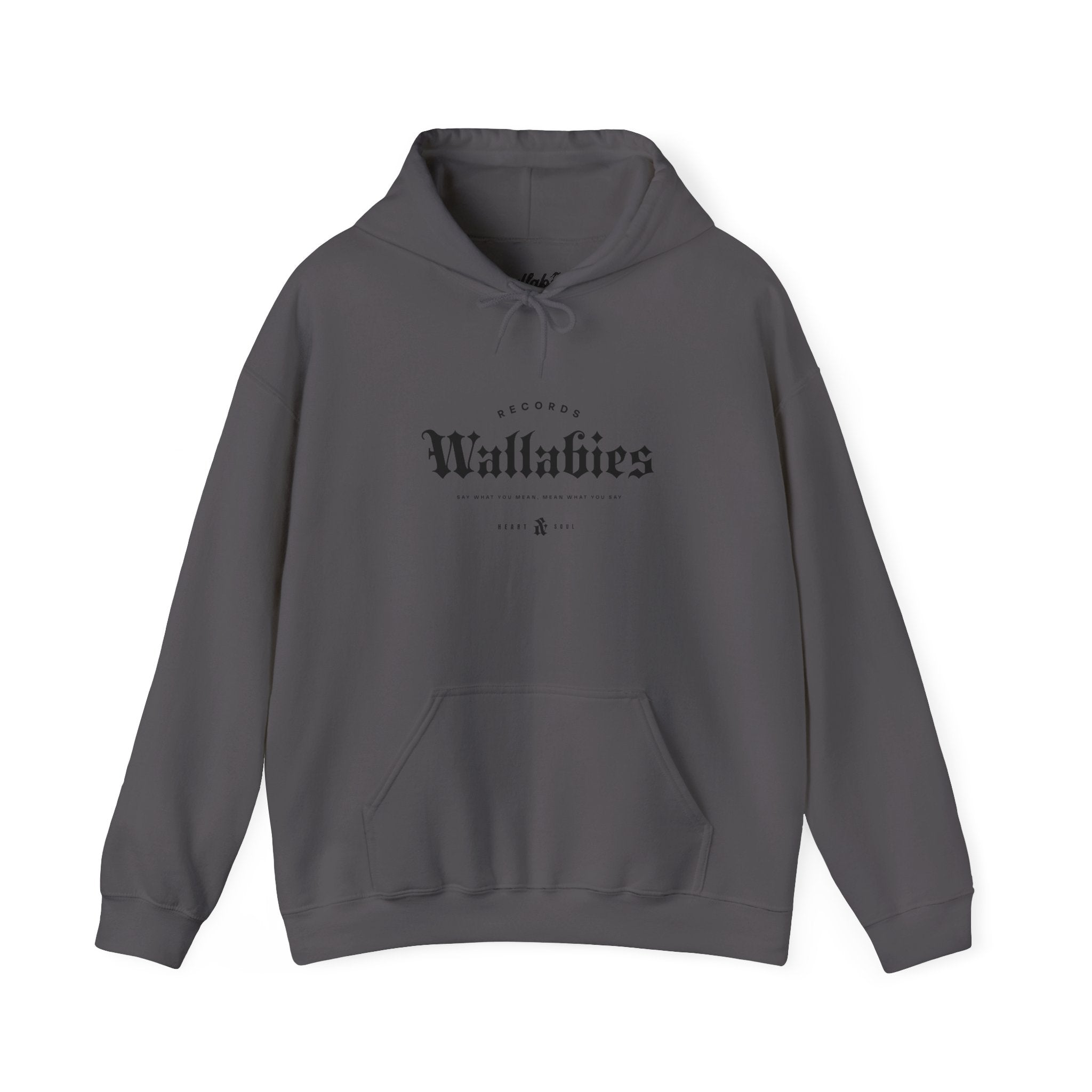 Wallabies Records Midweight Streetwear Hoodie