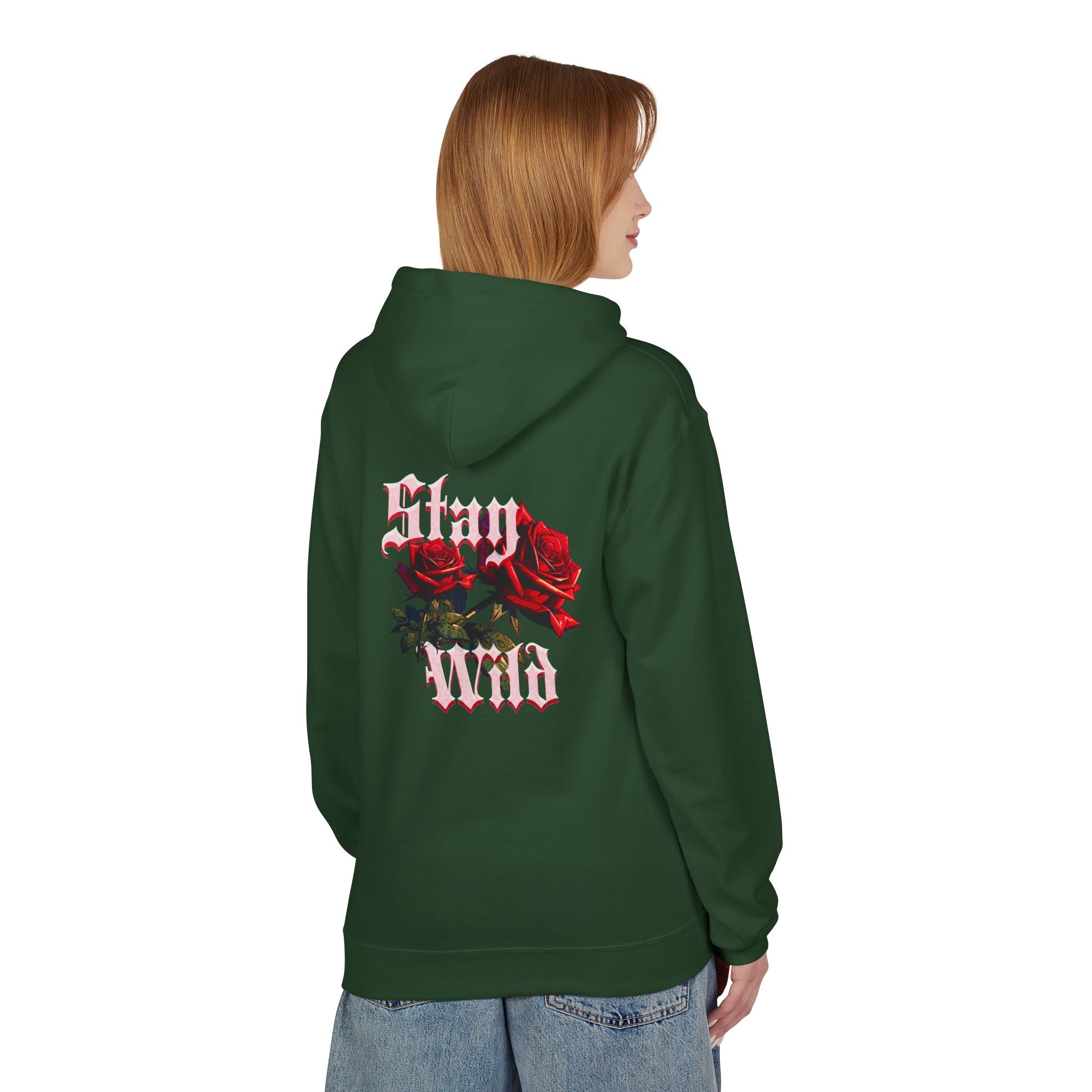 Stay Wild Roses | Vintage Gothic Streetwear Hoodie