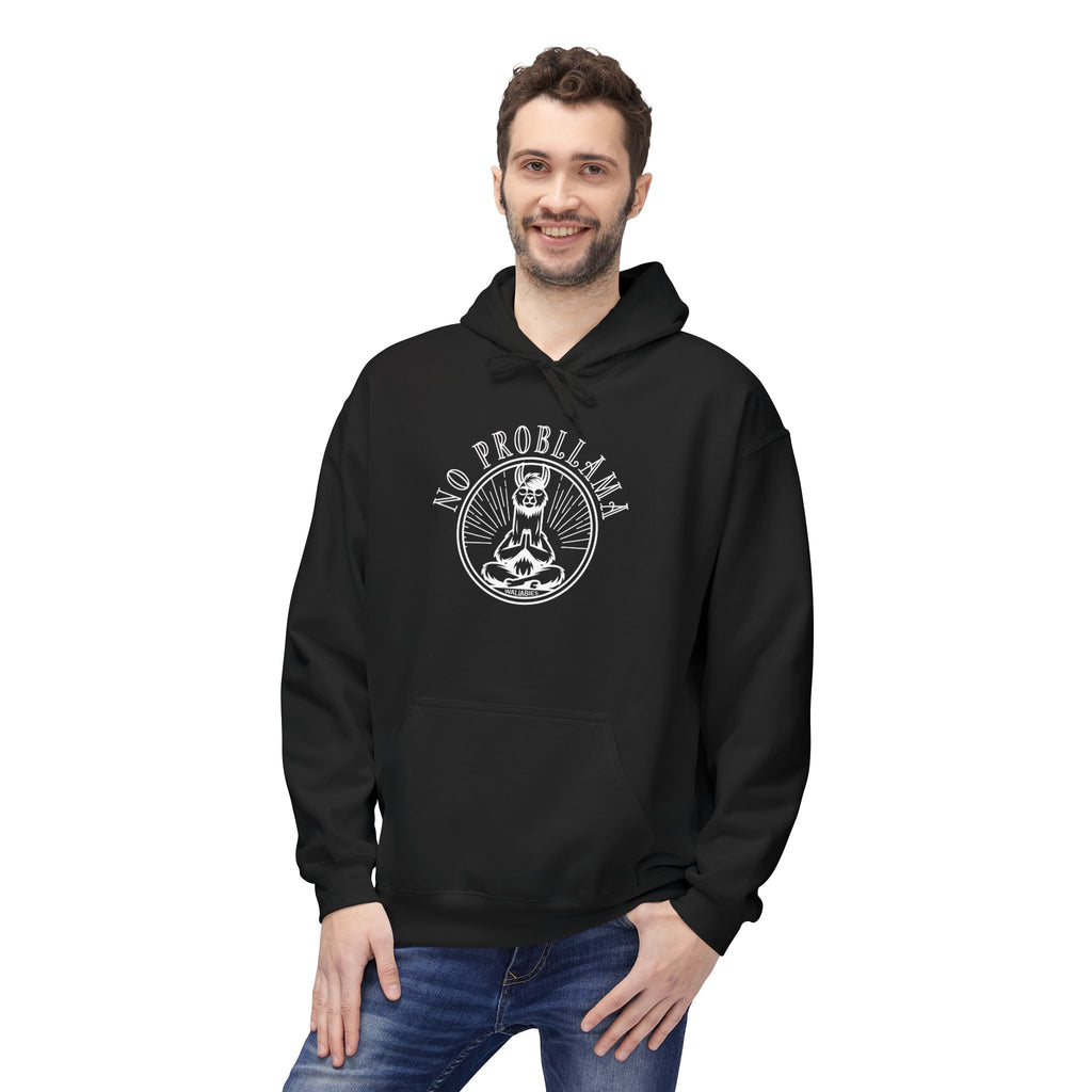 No Probllama Midweight Graphic Hoodie