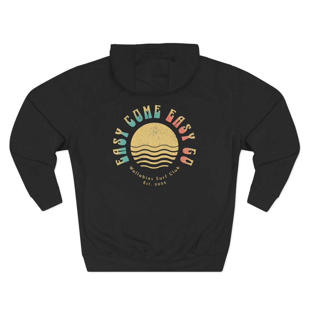 "Easy Come Easy Go" Vintage Surf Sunset Hoodie