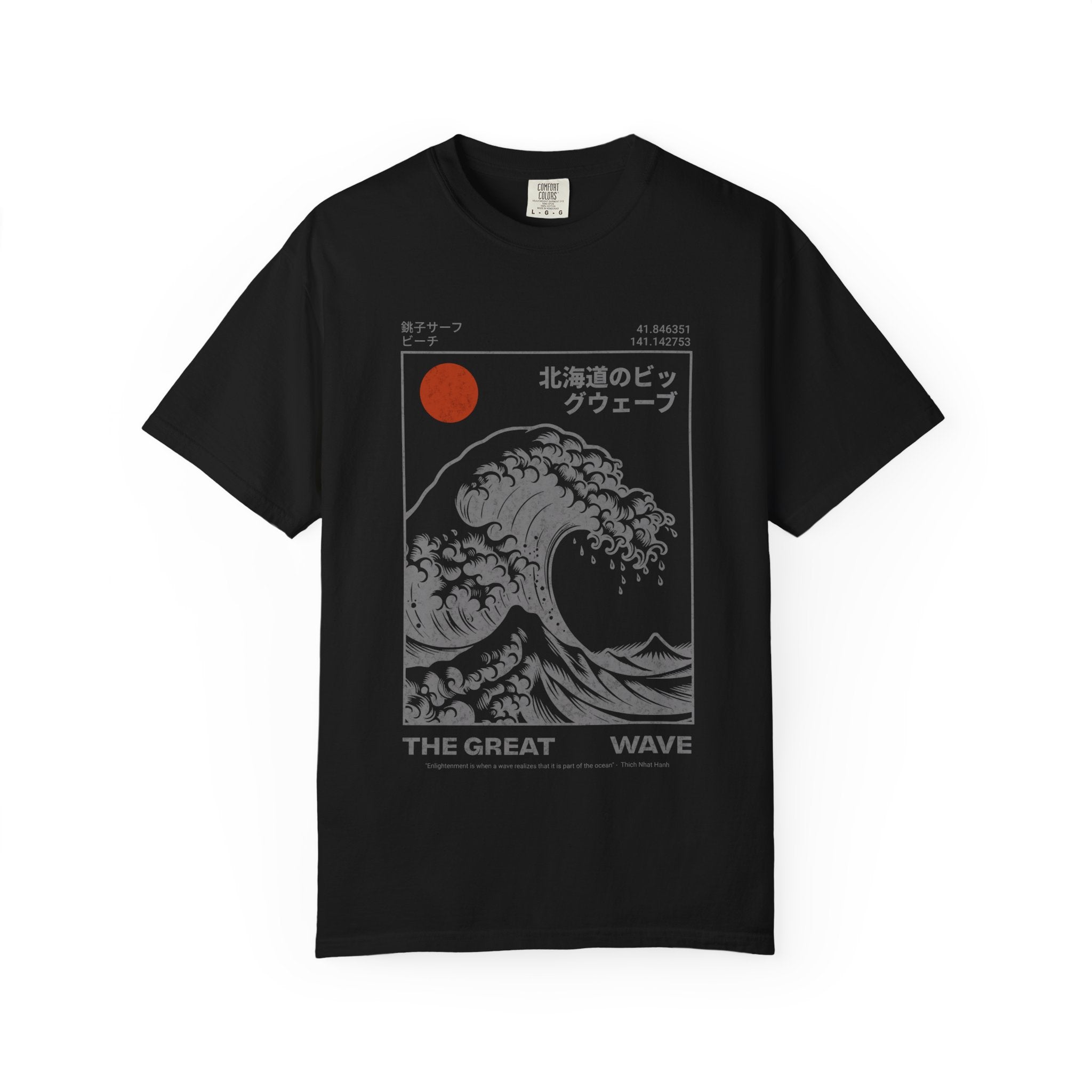 The Great Wave T-Shirt — Vintage Japanese Wave Graphic Tee