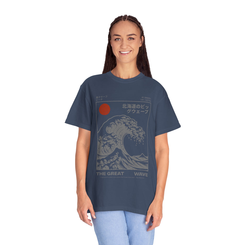 The Great Wave T-Shirt — Vintage Japanese Wave Graphic Tee