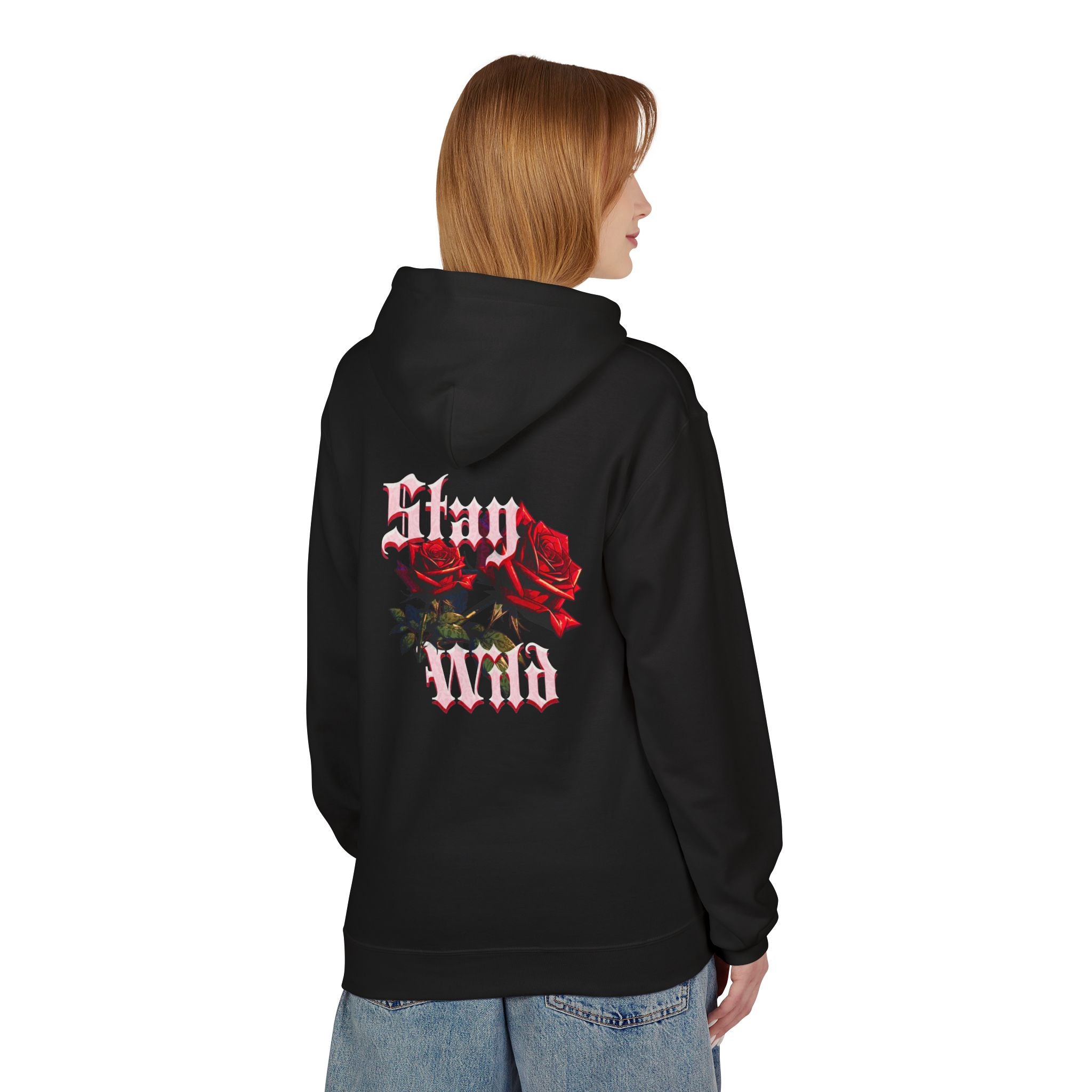 Stay Wild Roses | Vintage Gothic Streetwear Hoodie
