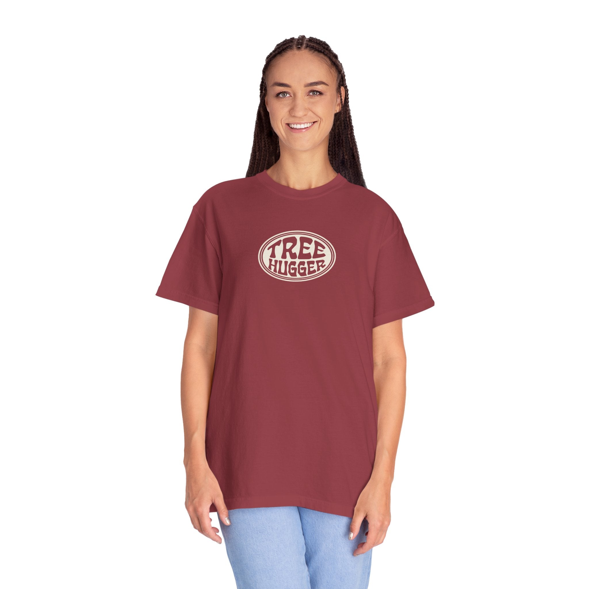 Eco-Friendly Tree Hugger T-Shirt - Soft Casual Top for Nature Lovers, Earth Day Gift, Unisex Wear, Sustainable Fashion, Cute Graphic Tee
