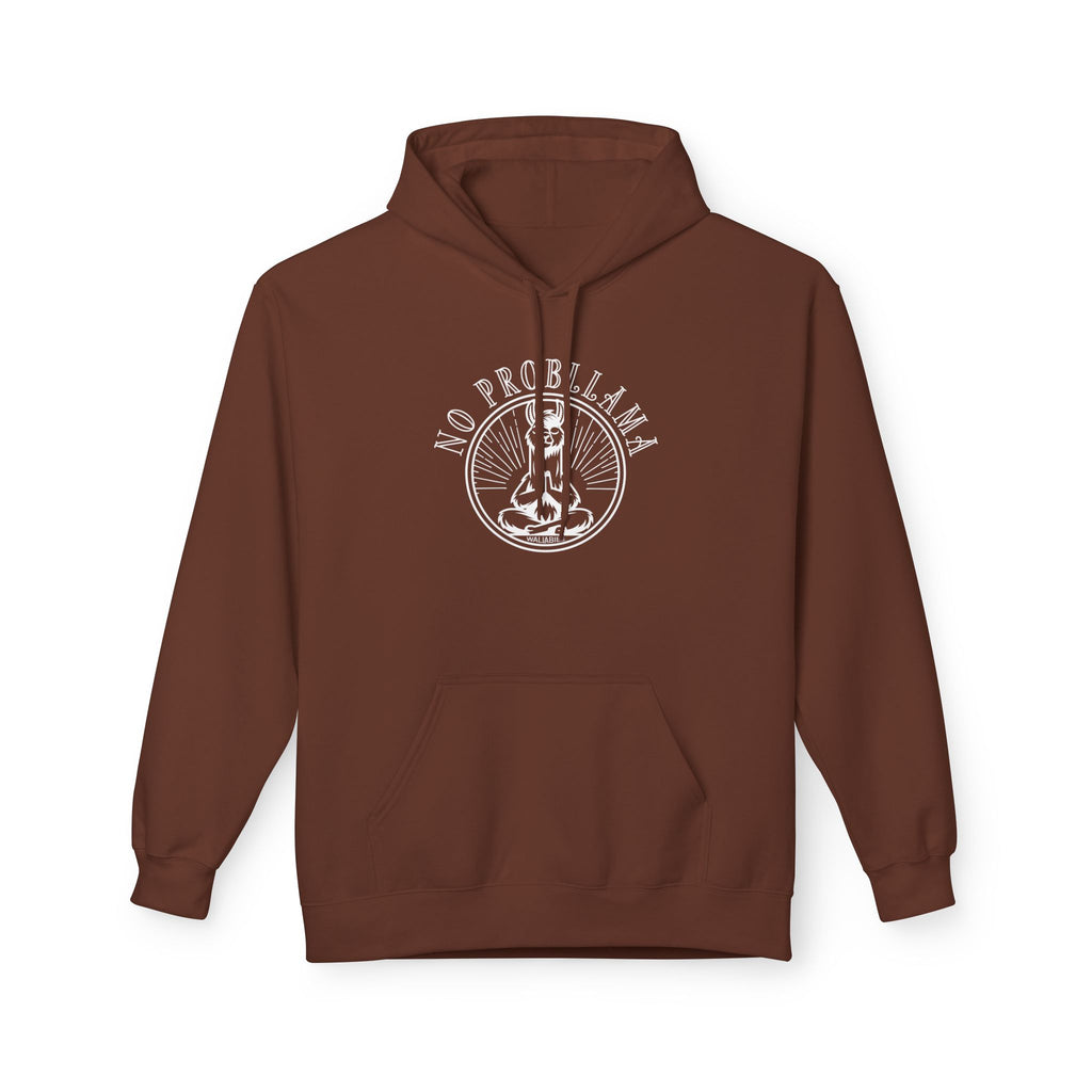 No Probllama Midweight Graphic Hoodie