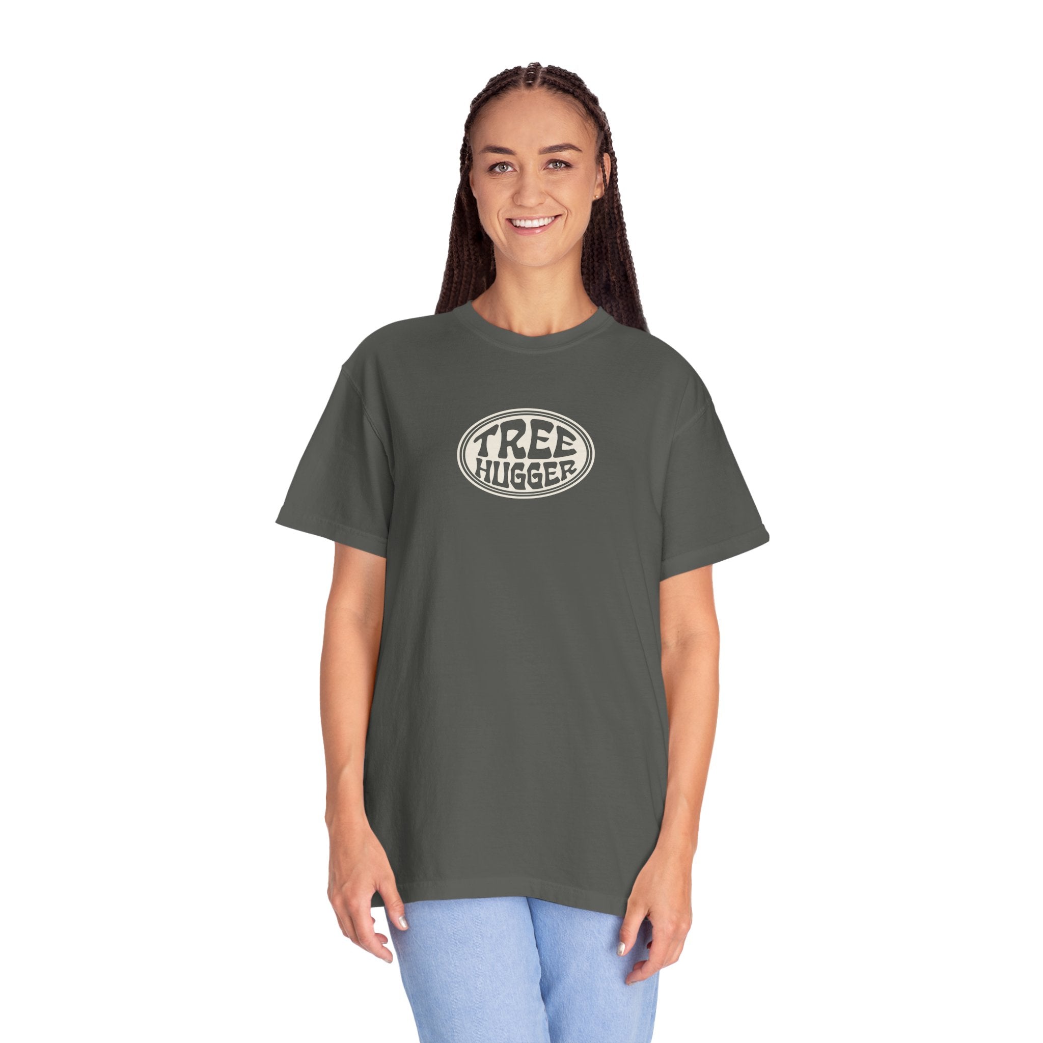 Eco-Friendly Tree Hugger T-Shirt - Soft Casual Top for Nature Lovers, Earth Day Gift, Unisex Wear, Sustainable Fashion, Cute Graphic Tee