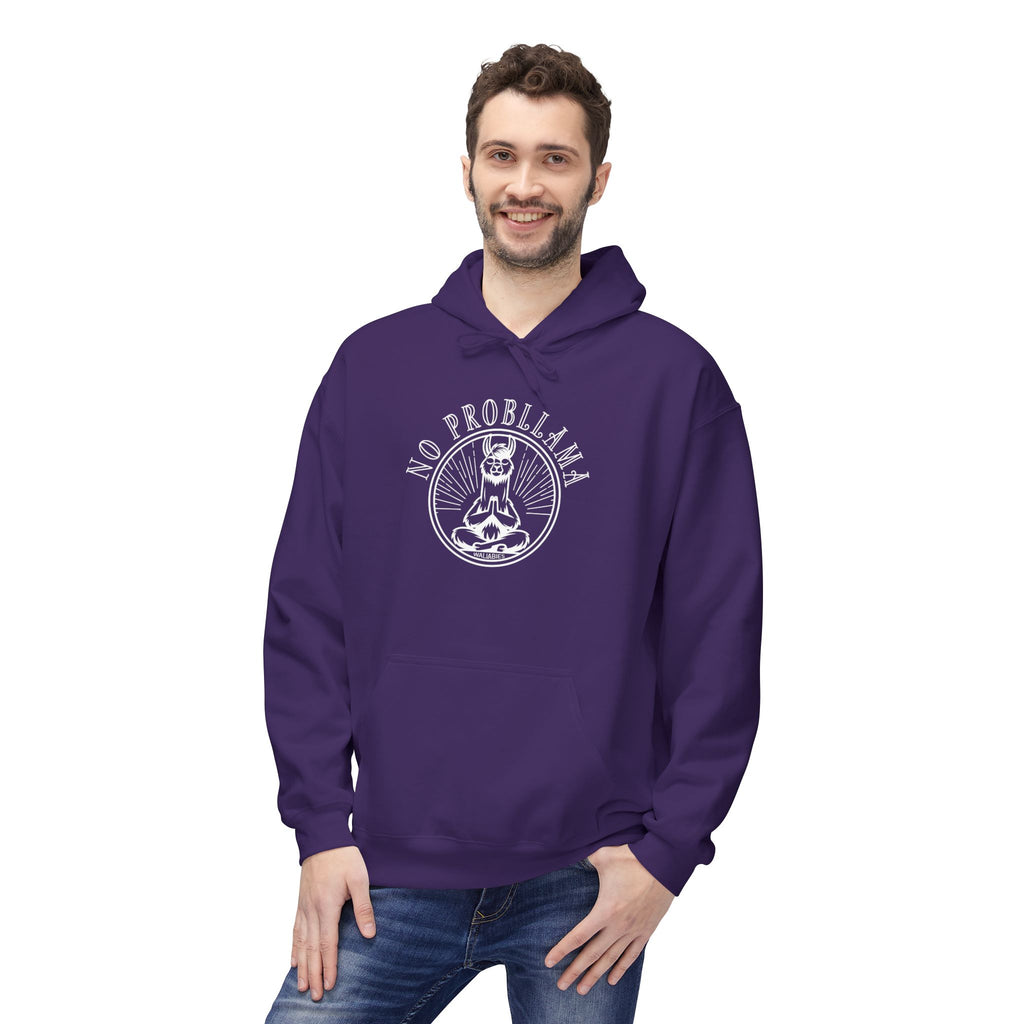 No Probllama Midweight Graphic Hoodie