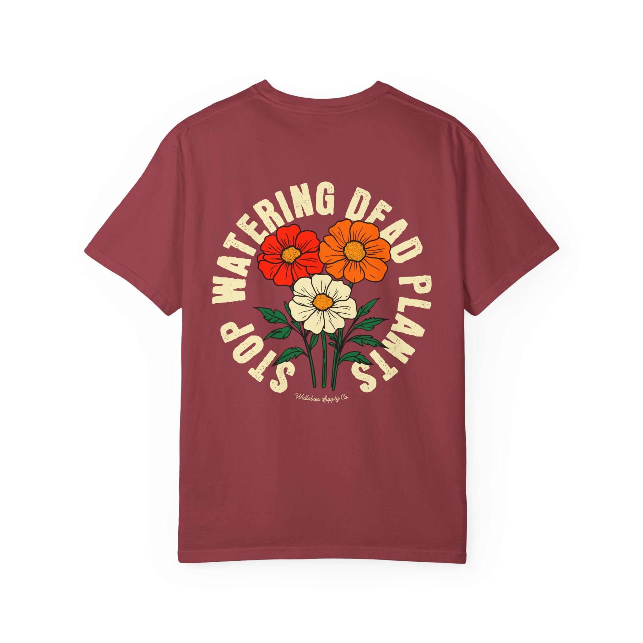 Stop Watering Dead Plants T-Shirt — Vintage Floral Graphic Tee