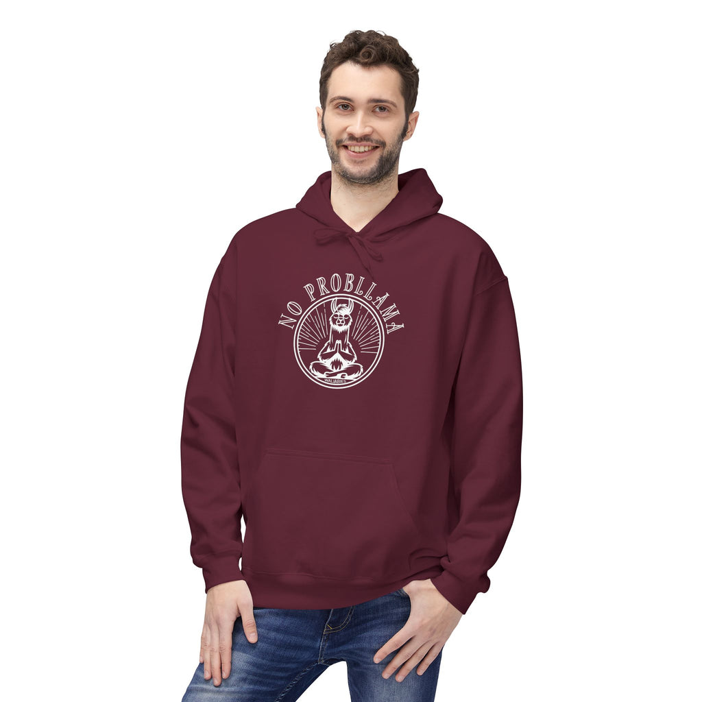 No Probllama Midweight Graphic Hoodie