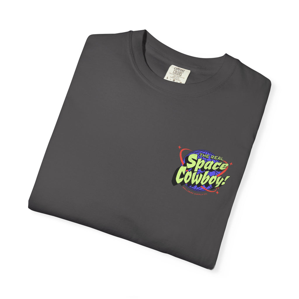 Space Cowboy T-Shirt — “The Real Space Cowboy” Retro Graphic Tee