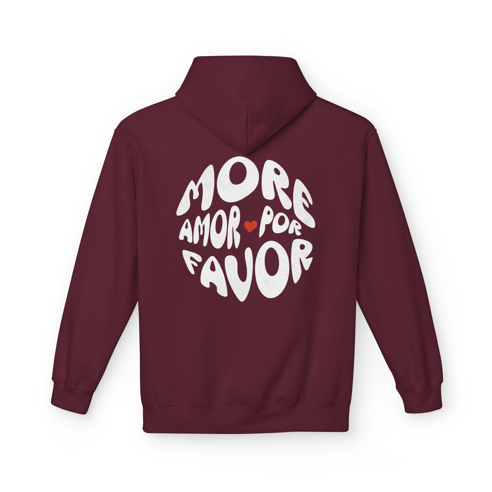 More Amor Por Favor | Cozy, comfortable Midweight Fleece Hoodie