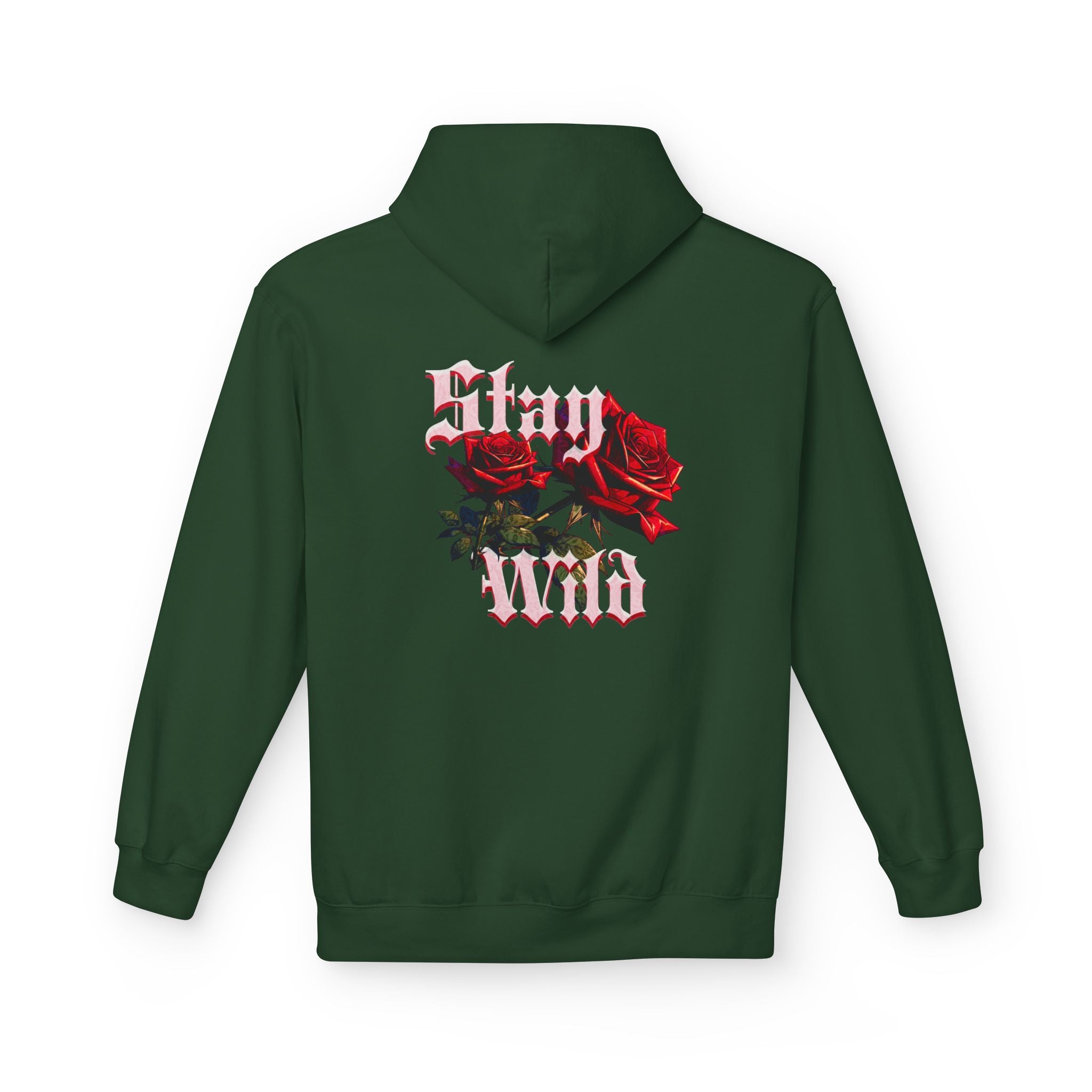 Stay Wild Roses | Vintage Gothic Streetwear Hoodie