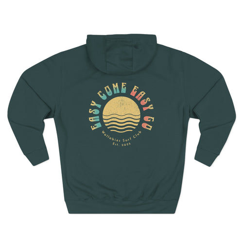 "Easy Come Easy Go" Vintage Surf Sunset Hoodie