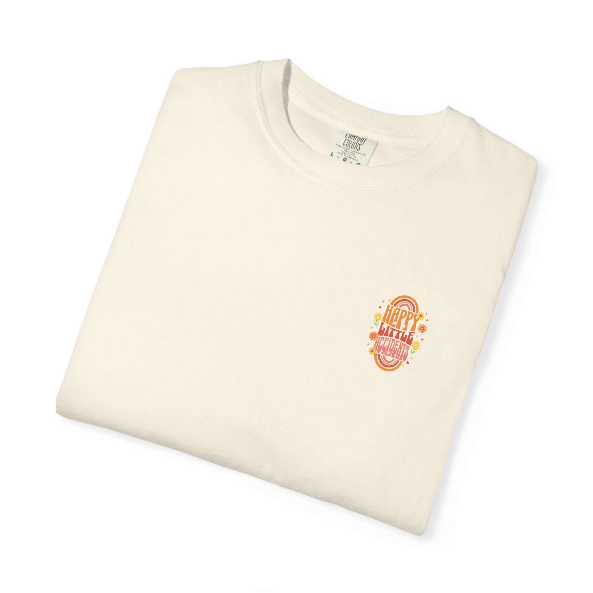 "Happy Little Accidents" Vintage-Inspired Unisex T-Shirt for Casual Days, Gifts, Summer Fun, Boho Style