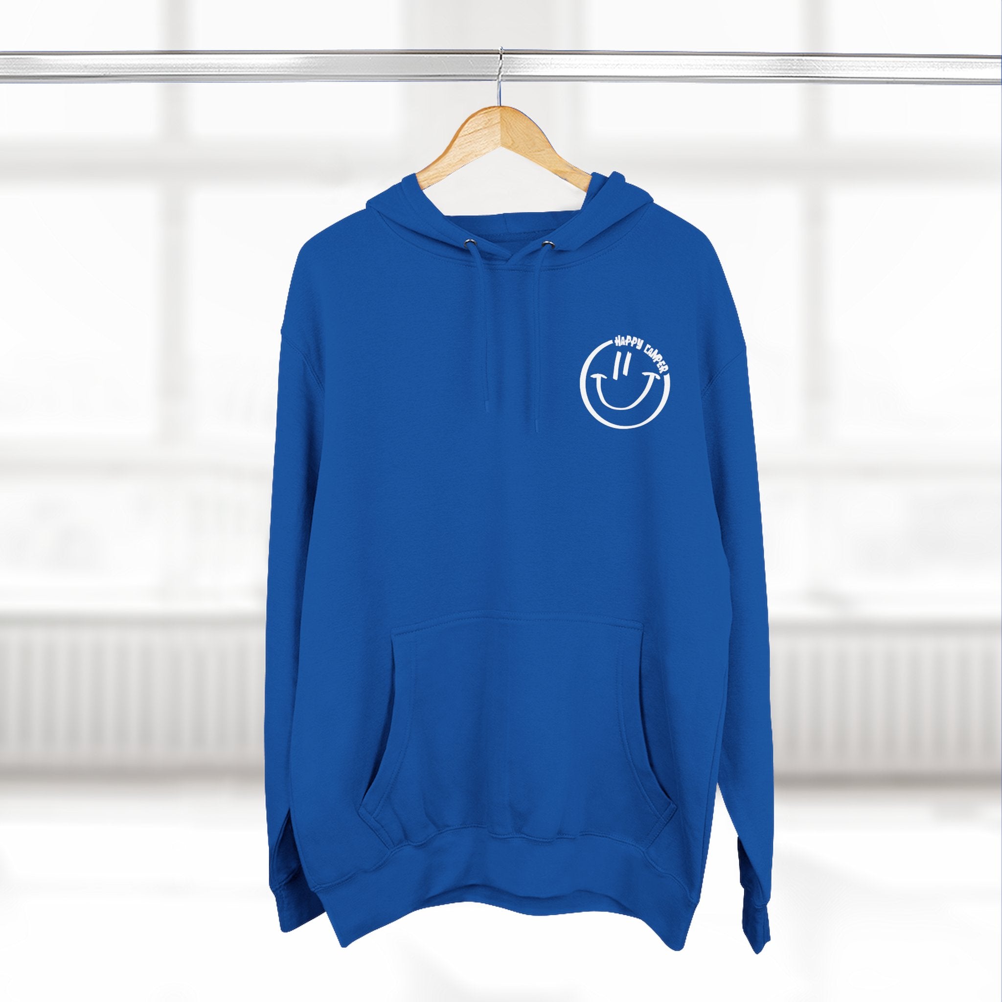 Happy Camper Premium 3-Panel Hoodie